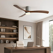 Modern Dimmable Ceiling Fan with Light - Glimvale