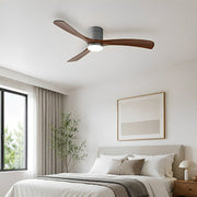 Modern Dimmable Ceiling Fan with Light - Glimvale