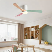 Modern Dimmable Ceiling Fan with Light - Glimvale
