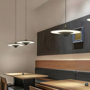 Modern Galaxy System Dish LED Pendant Lights - Glimvale