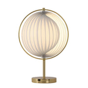 Modern Ins Pleated Blinds Globe LED Floor Lamp - Glimvale