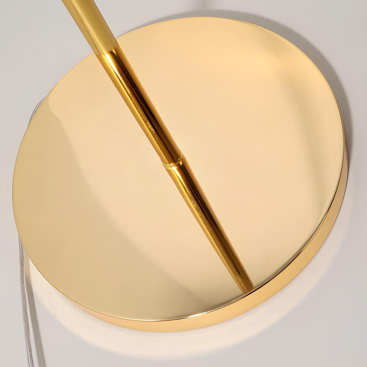 Modern Ins Pleated Blinds Globe LED Floor Lamp - Glimvale