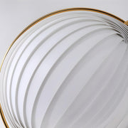 Modern Ins Pleated Blinds Globe LED Floor Lamp - Glimvale