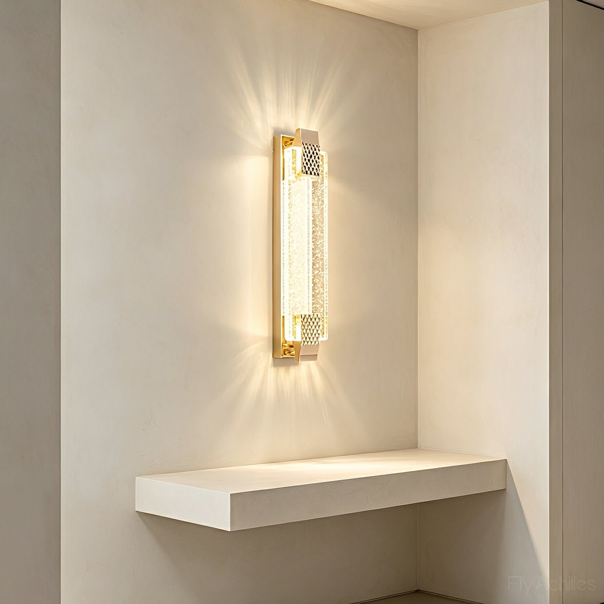 Modern Luxury Crystal Bubbles LED Wall Sconce Wall Light - Glimvale