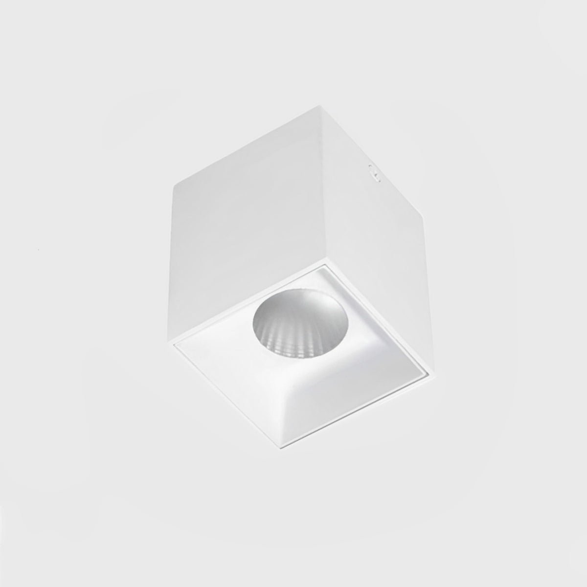 Modern Minimalist Aluminum Square COB Ceiling Spot Light - Glimvale