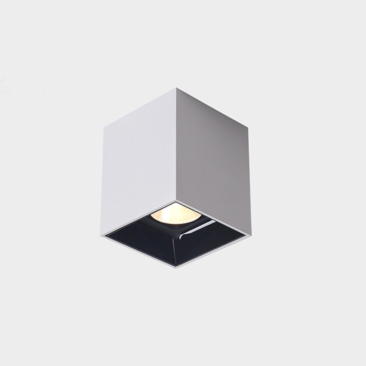 Modern Minimalist Aluminum Square COB Ceiling Spot Light - Glimvale