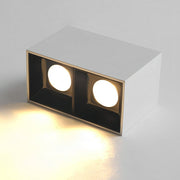 Modern Minimalist Aluminum Square COB Ceiling Spot Light - Glimvale