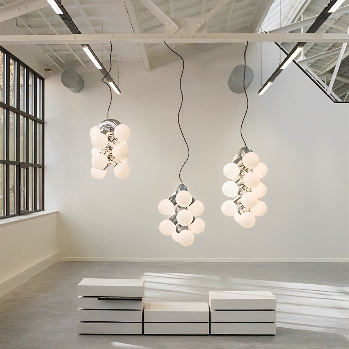 Modern Minimalist Art Grape Shape Chandelier - Glimvale