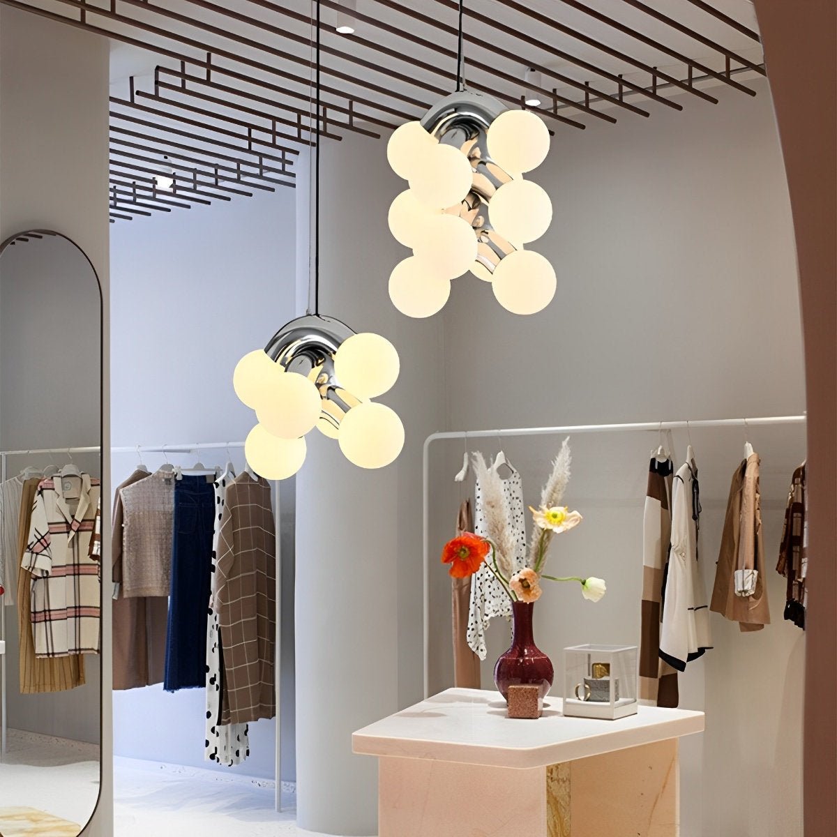 Modern Minimalist Art Grape Shape Chandelier - Glimvale