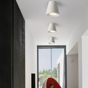 Modern Minimalist Cone - Shaped Cement LED Ceiling Lights - Glimvale
