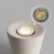 Modern Minimalist Cone - Shaped Cement LED Ceiling Lights - Glimvale