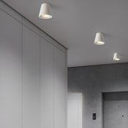 Modern Minimalist Cone - Shaped Cement LED Ceiling Lights - Glimvale