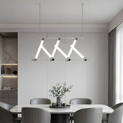 Modern Minimalist Fishbone Light Combination Bar Chandelier - Glimvale