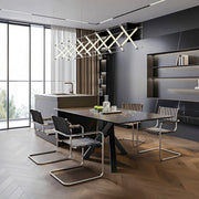 Modern Minimalist Fishbone Light Combination Bar Pendant Lights - Glimvale