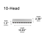 Modern Minimalist LED Long Strip Linear Indoor Spotlight - Glimvale