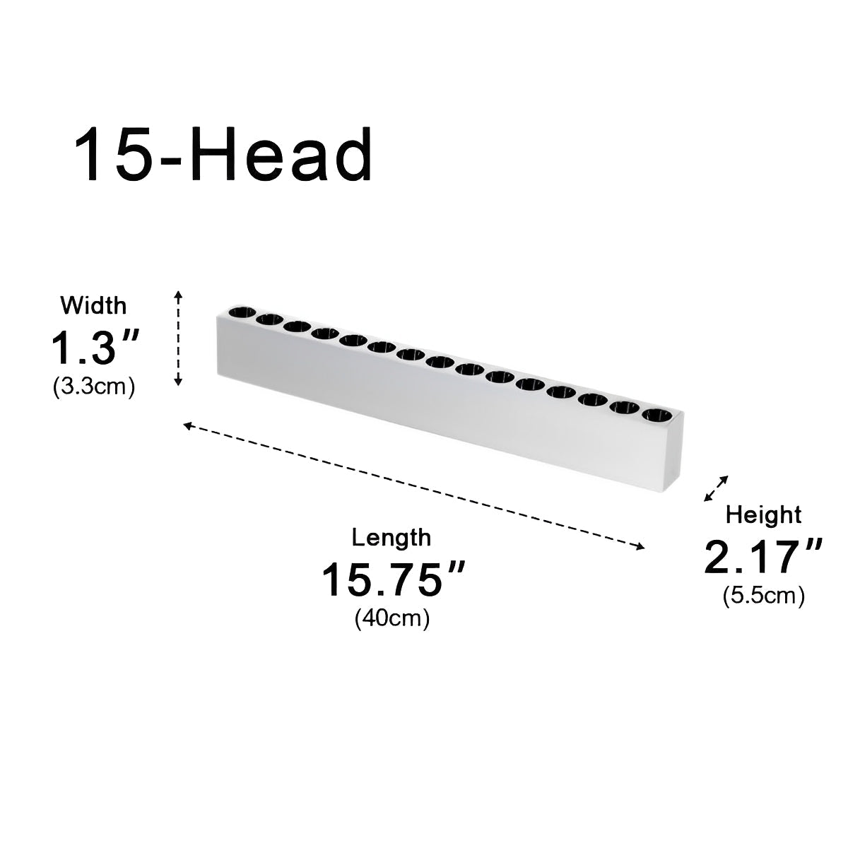 Modern Minimalist LED Long Strip Linear Indoor Spotlight - Glimvale