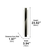 Modern Minimalist Long Strip LED Wall Sconces - Glimvale