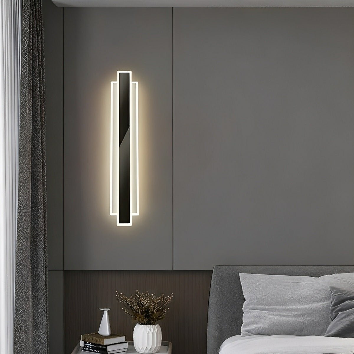 Modern Minimalist Long Strip LED Wall Sconces - Glimvale