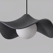 Modern Minimalist Lotus Leaf Cement LED Pendant Lights - Glimvale