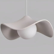 Modern Minimalist Lotus Leaf Cement LED Pendant Lights - Glimvale