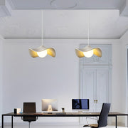 Modern Minimalist Lotus Leaf Cement LED Pendant Lights - Glimvale