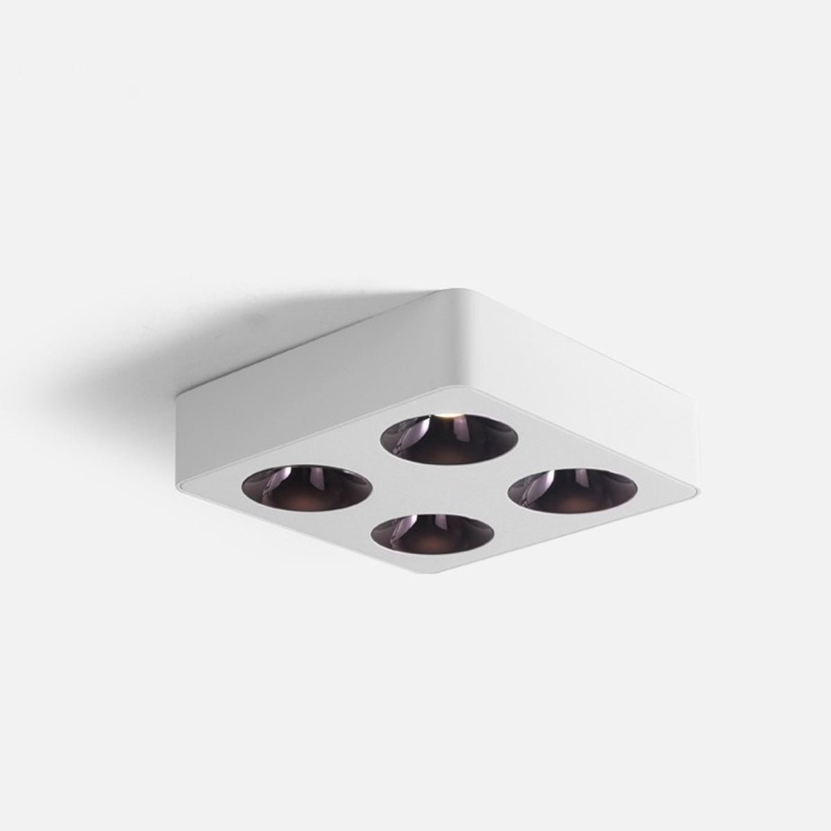 Modern Minimalist Square LED Indoor Ceiling Spot Light - Glimvale