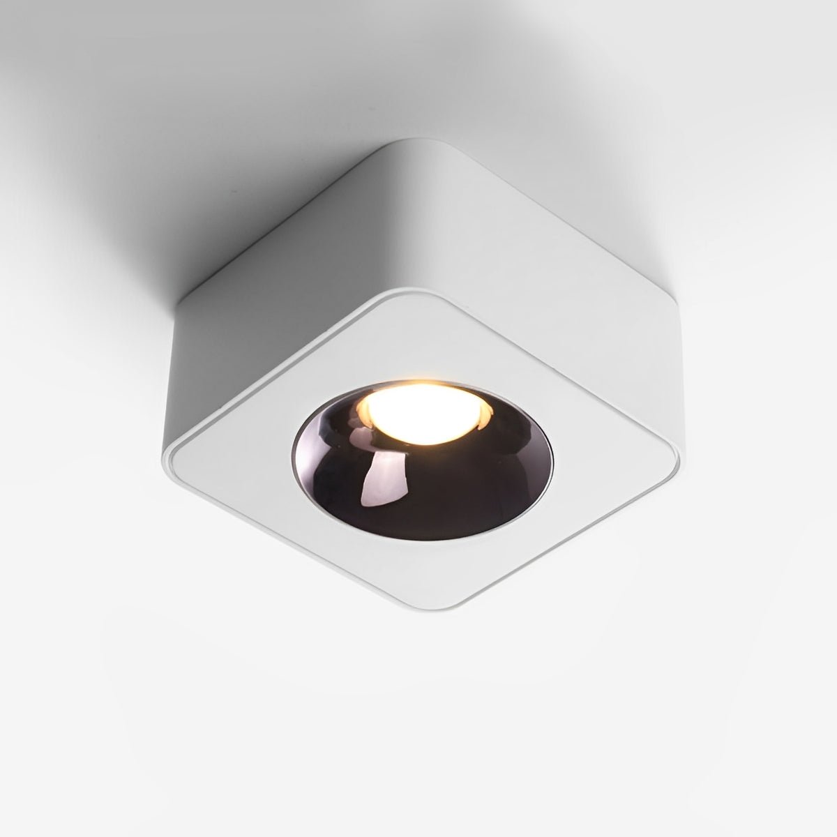 Modern Minimalist Square LED Indoor Ceiling Spot Light - Glimvale