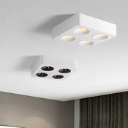 Modern Minimalist Square LED Indoor Ceiling Spot Light - Glimvale