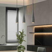 Modern Minimalist Water Drop Indoor Cement LED Pendant Lights - Glimvale