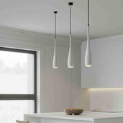 Modern Minimalist Water Drop Indoor Cement LED Pendant Lights - Glimvale