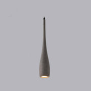 Modern Minimalist Water Drop Indoor Cement LED Pendant Lights - Glimvale