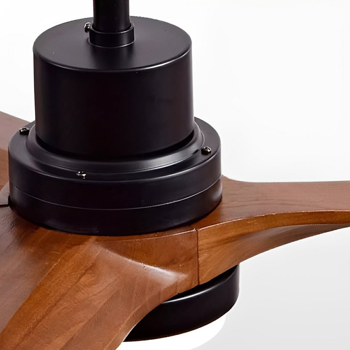 Modern Minimalist Wood DC Motor Reverse Ceiling Fan - Glimvale