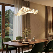 Modern Nordic Waves Fishbone Fish Skeleton Dimming LED Pendant Light - Glimvale