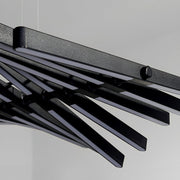 Modern Nordic Waves Fishbone Fish Skeleton Dimming LED Pendant Light - Glimvale