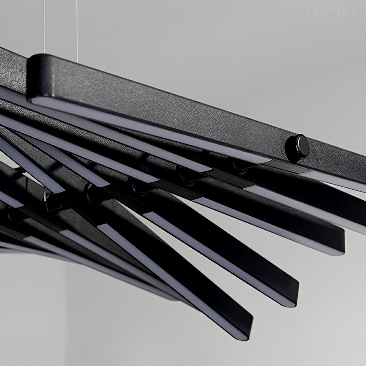 Modern Nordic Waves Fishbone Fish Skeleton Dimming LED Pendant Light - Glimvale