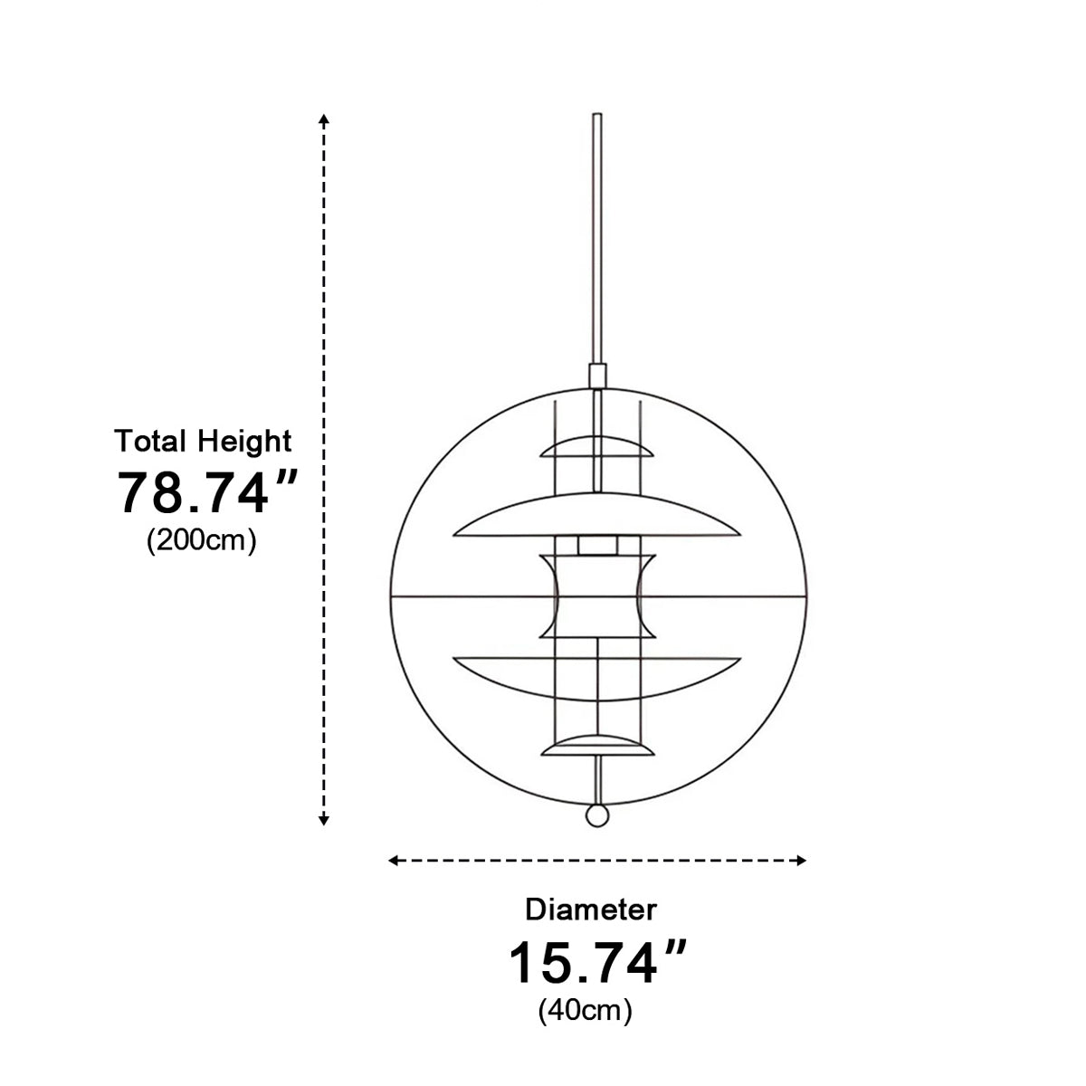 Modern Planet Globe Bar LED Pendant Lights - Glimvale