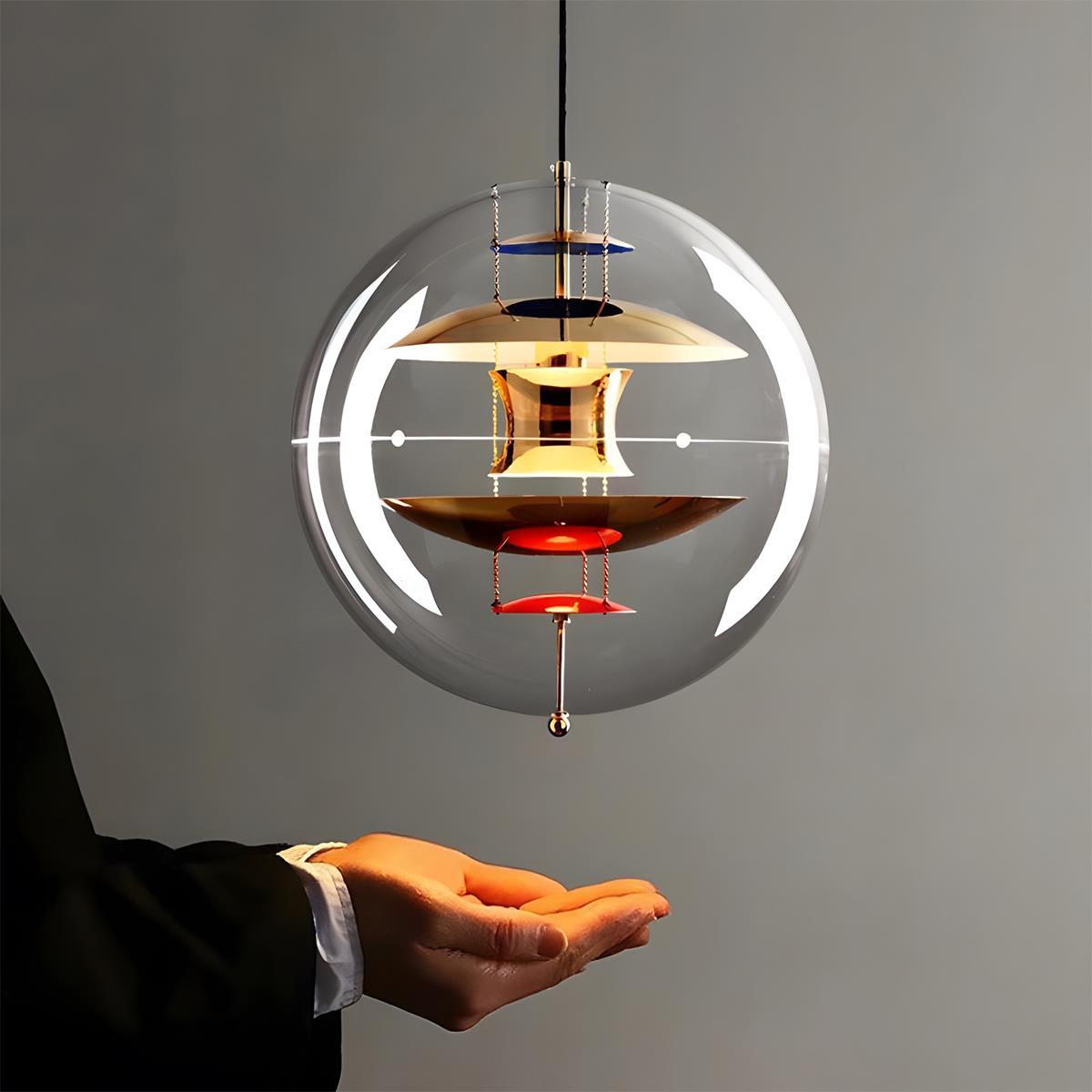 Modern Planet Globe Bar LED Pendant Lights - Glimvale
