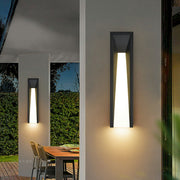 Modern Rusti Long Strip Waterproof Outdoor LED Porch Wall Light - Glimvale