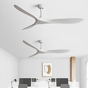 Modern Scandinavian Minimalist DC Motor Reverse Ceiling Fan - Glimvale