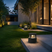 Modern Simple Outdoor Waterproof Pillar Lights Metal Aluminum Post Lights - Glimvale