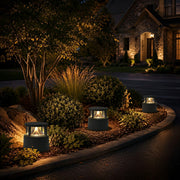 Modern Simple Outdoor Waterproof Pillar Lights Metal Aluminum Post Lights - Glimvale