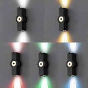 Modern Waterproof Black Outdoor LED Wall Lights Spotlights - Glimvale