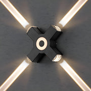 Modern Waterproof Black Outdoor LED Wall Lights Spotlights - Glimvale