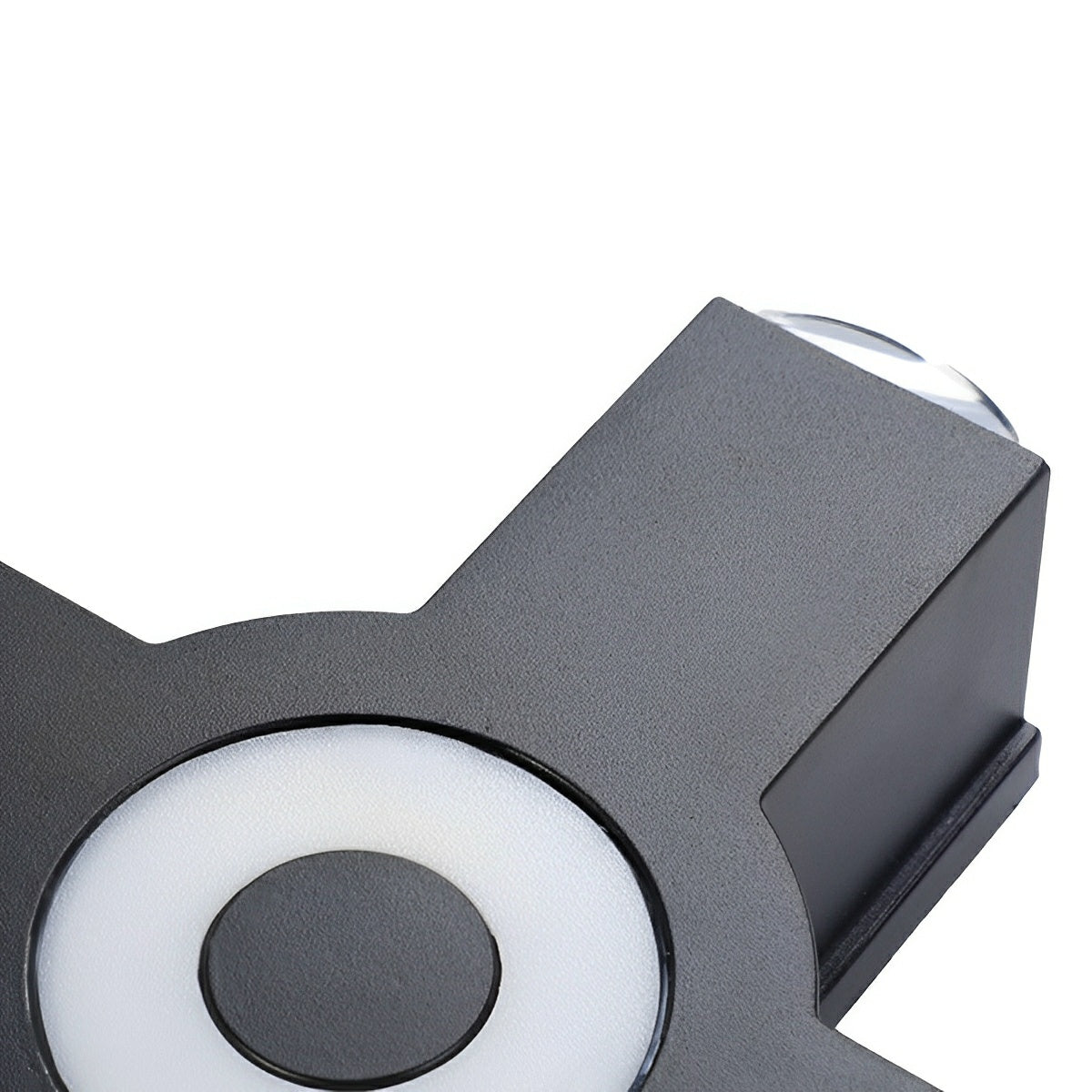 Modern Waterproof Black Outdoor LED Wall Lights Spotlights - Glimvale