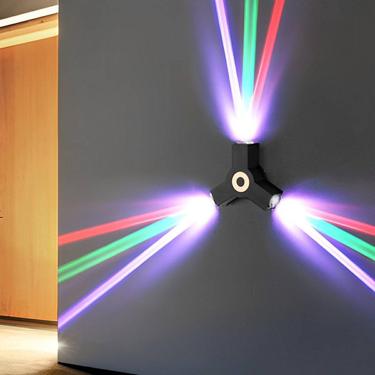 Modern Waterproof Black Outdoor LED Wall Lights Spotlights - Glimvale