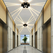 Modern Waterproof Black Outdoor LED Wall Lights Spotlights - Glimvale