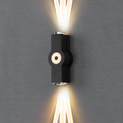 Modern Waterproof Black Outdoor LED Wall Lights Spotlights - Glimvale