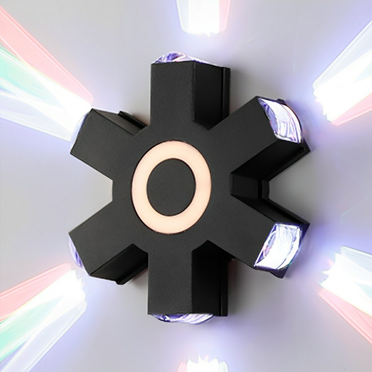 Modern Waterproof Black Outdoor LED Wall Lights Spotlights - Glimvale