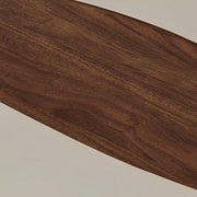 Modern Wing - inspired Blade Reverse Ceiling Fan - with Light - Glimvale