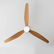 Modern Wood 6 - Speed Reverse Fan Ceiling Fan Light - Glimvale
